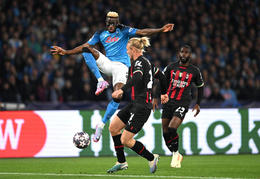 Наполи - Милан 1:1 видео голов и лучших моментов матча Лиги чемпионов