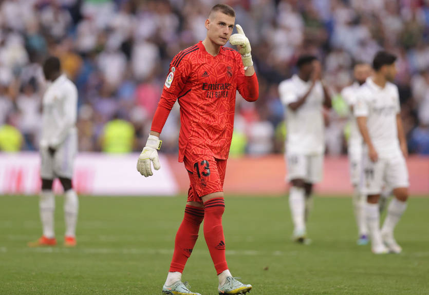 Анчелотти оценил шансы того, что Лунин сыграет в текущем сезоне