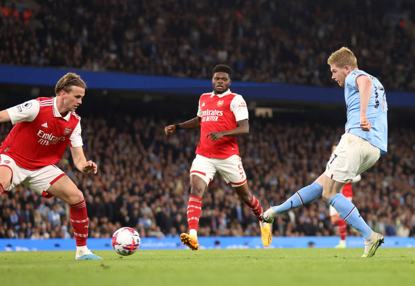 Манчестер Сити - Арсенал 4:1 Видео голов и лучших моментов матча чемпионата Англии