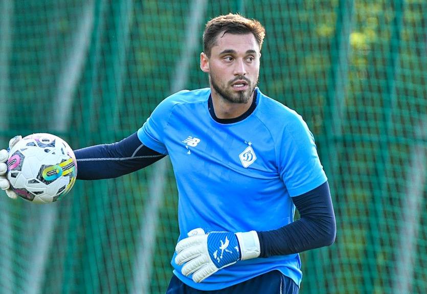 Бущан попал в заявку Динамо на матч УПЛ впервые после долгого отсутствия