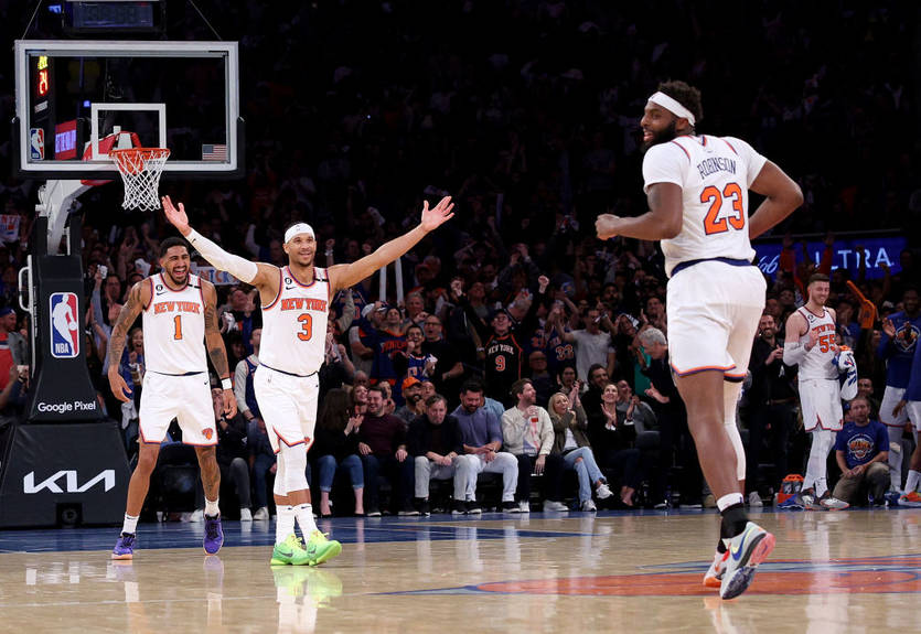 Нью-Йорк впервые за десять лет прошел первый раунд плей-офф НБА