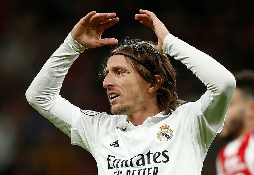 Модрич пропустит финал Кубка Испании и рискует не сыграть против Манчестер Сити