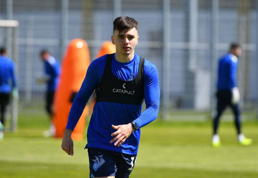 Шапаренко повернувся в загальну групу після травми