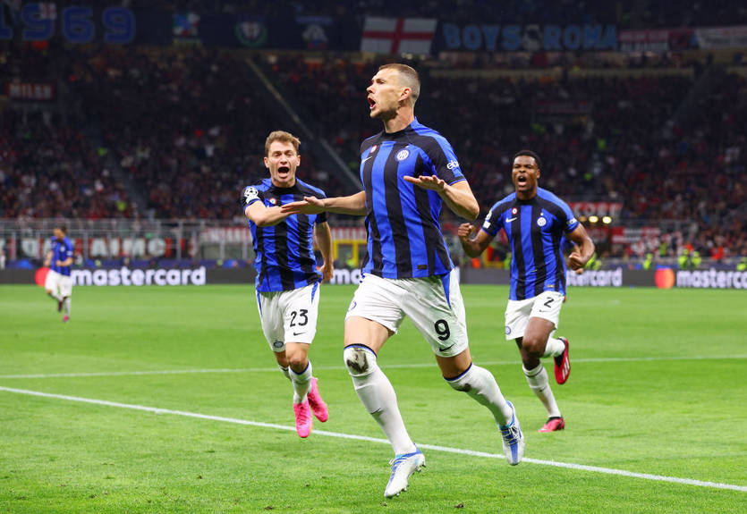 Джеко - второй самый возрастной автор гола в полуфинале Лиги чемпионов