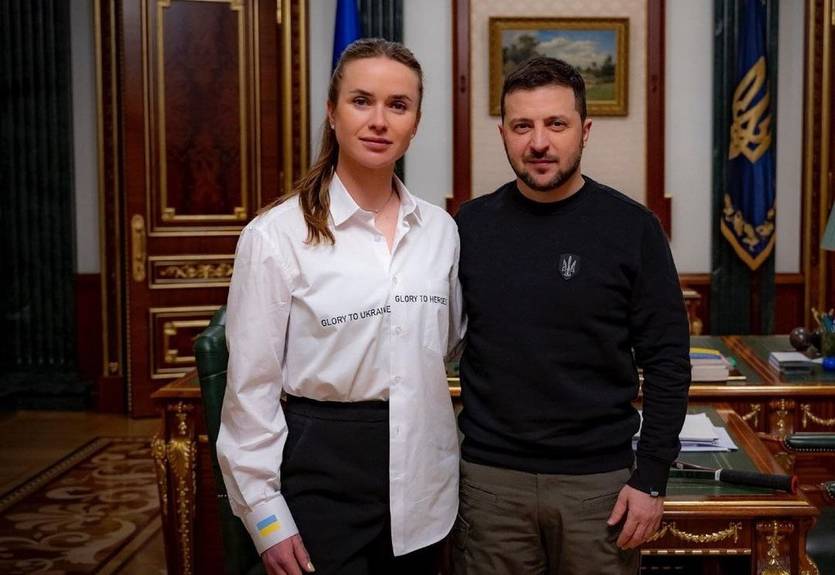 Свитолина: Поговорить с Зеленским было невероятным опытом