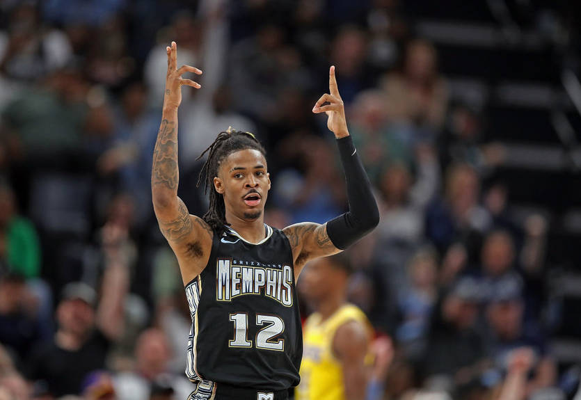 Морант знову засвітив пістолет під час трансляції у соцмережах