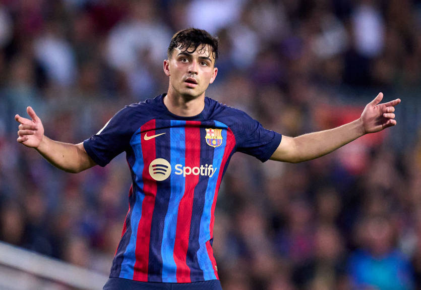 Первое под рукой: Педри оставил автограф на необычном месте