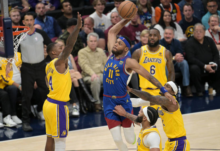 НБА. Плей-оф: Денвер здолав Лейкерс у першій грі фіналу конференції НБА. Плей-оф: Денвер здолав Лейкерс у першій грі фіналу конференції