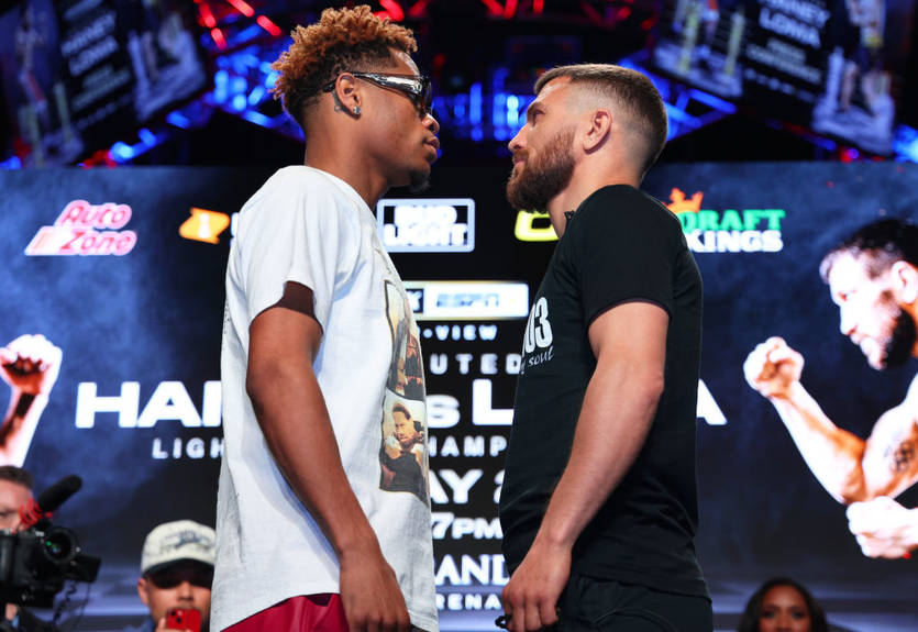 Хейні та Ломаченко влаштували дуель поглядів