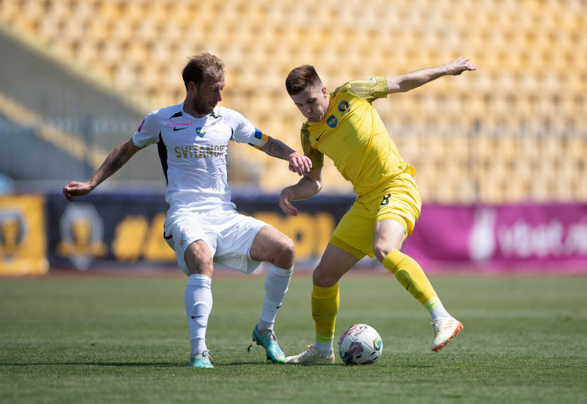 Гол Сарапія у доданий час приніс Дніпру-1 перемогу над Колосом