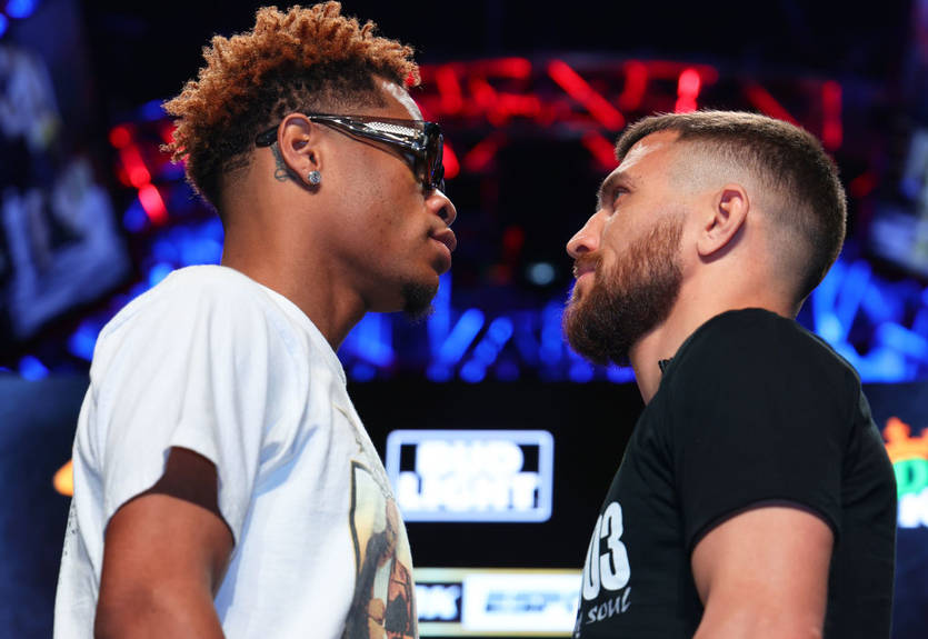 Ломаченко і Гейні пройшли церемонію зважування за зачиненими дверима