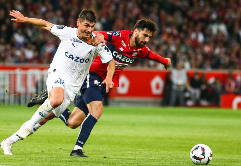 Ассист Малиновоского не спас Марсель от поражения в матче с Лиллем
