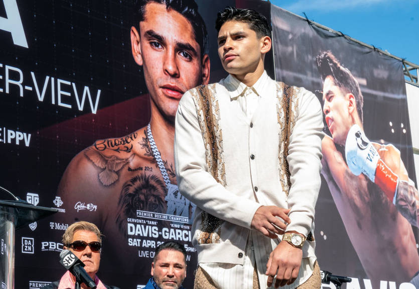 Райан Гарсия жестко отреагировал на желание промоутера устроить ему бой с Пакьяо Райан Гарсия жестко отреагировал на желание промоутера устроить ему бой с Пакьяо