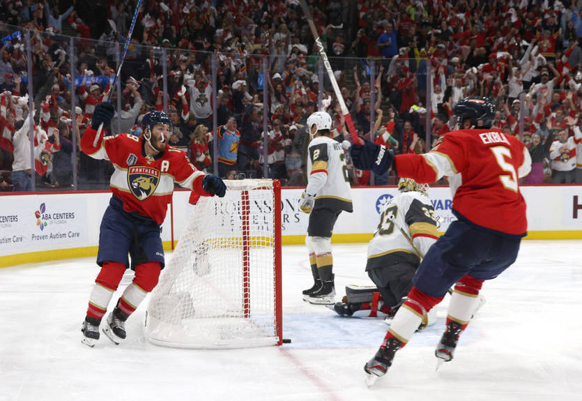 Кубок Стэнли: Флорида в овертайме сократила отставание в финальной серии с Вегасом Кубок Стэнли: Флорида в овертайме сократила отставание в финальной серии с Вегасом
