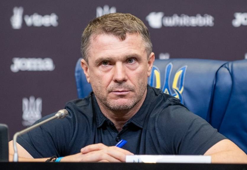 Сборная Украины провела первую тренировку под руководством Реброва Сборная Украины провела первую тренировку под руководством Реброва
