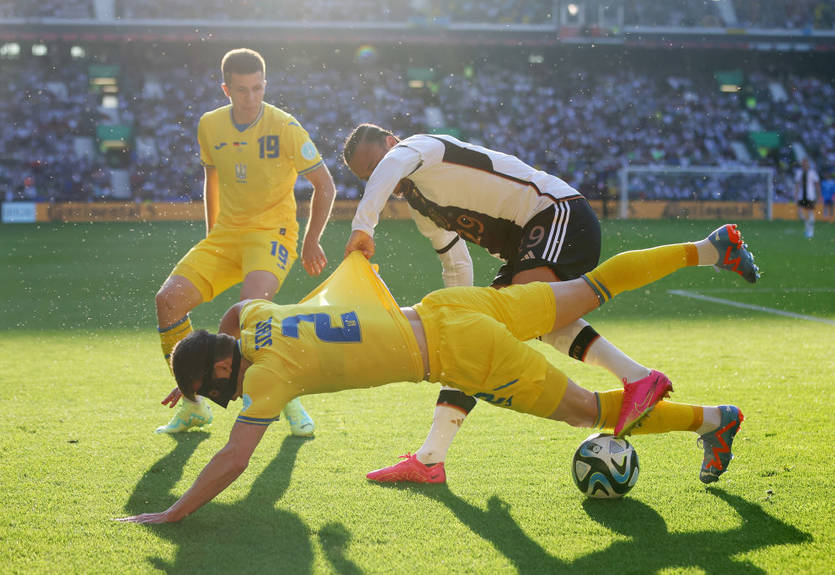 Германия - Украина 3:3 видео голов и обзор матча