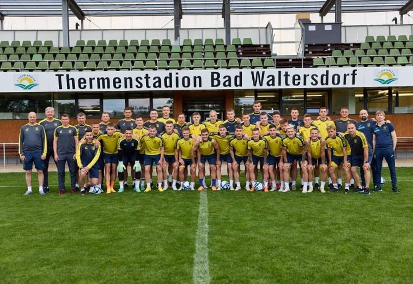 Сборная Украины U-21 обыграла Кувейт в рамках подготовки к Евро-2023