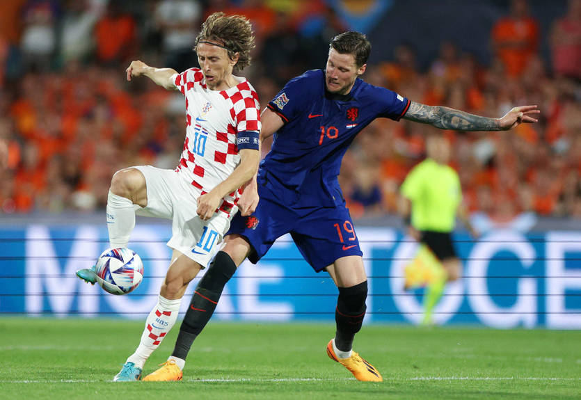 Хорватия в драматичном матче одолела Нидерланды, став первым финалистом Лиги наций