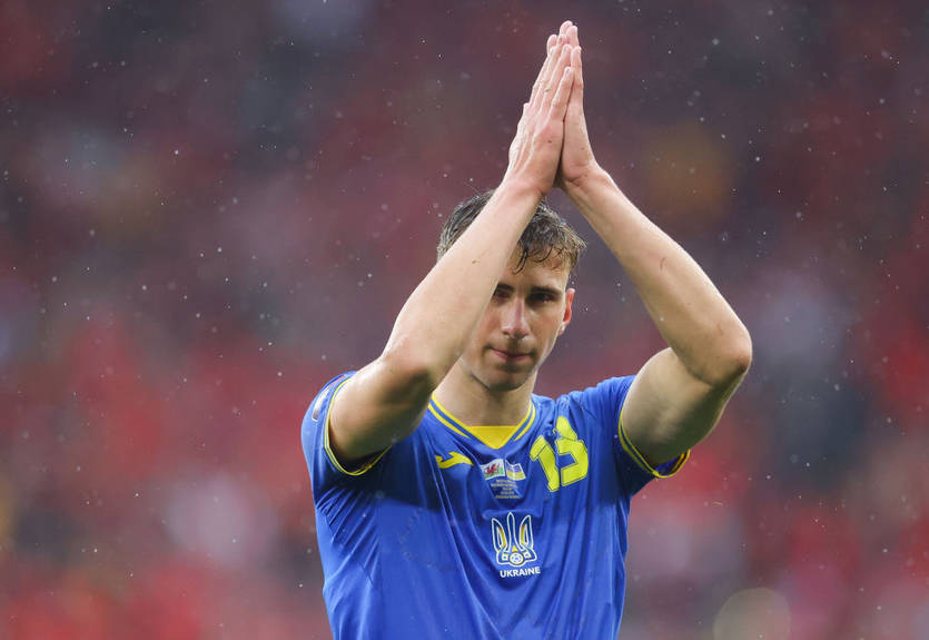 Забарний забивши дебютний гол за збірну України