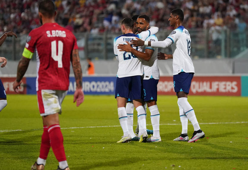 Англія без проблем розібралася з Мальтою