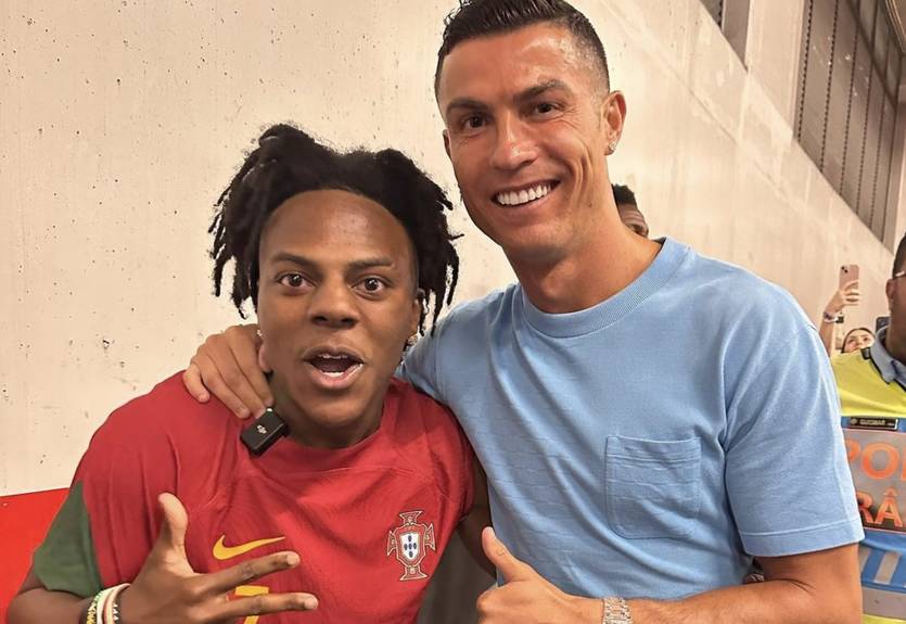 Известный блогер-фанат Роналду наконец-то встретился и обнялся с Криштиану