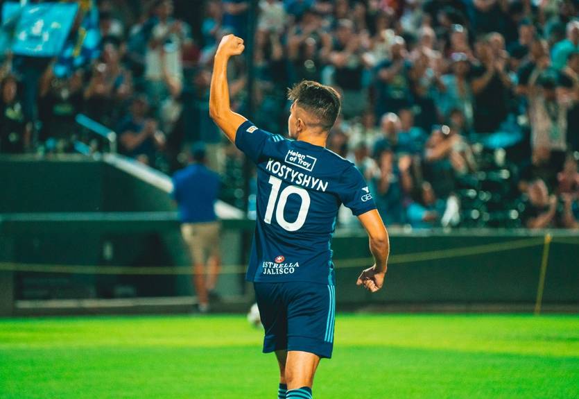 Гол украинца Костышина помог американскому Эль-Пасо избежать поражения Гол украинца Костышина помог американскому Эль-Пасо избежать поражения