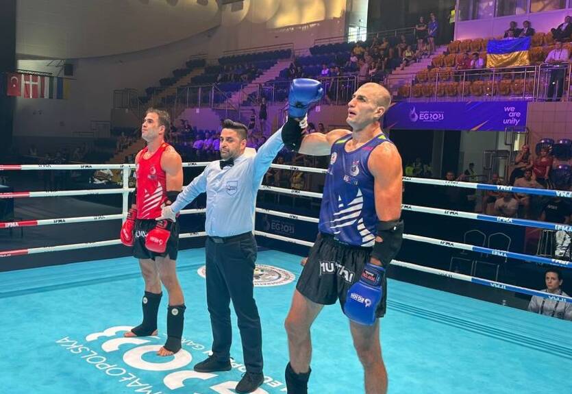 Приймачев принес Украине третью золотую медаль по муай-тай
