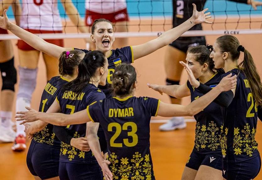 Женская сборная Украины по волейболу вышла в финал Золотой Евролиги
