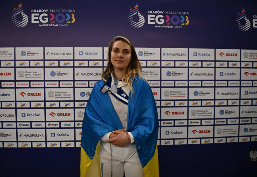 Харлан присвятила своє золото Європейських Ігор Україні та кожному військовому