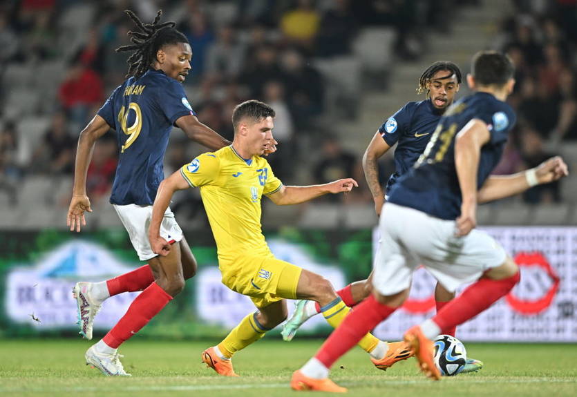 Назван лучший игрок триумфального для Украины четвертьфинала Евро-2023 U-21