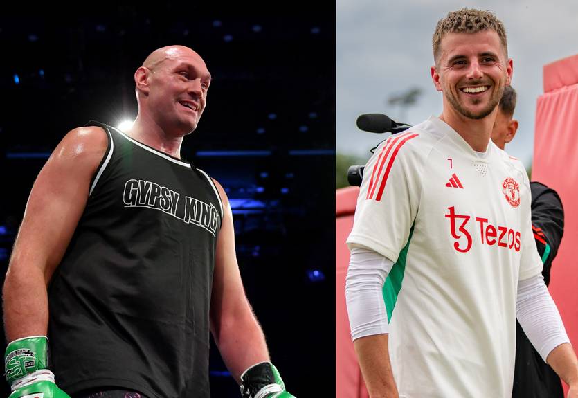 "Добро пожаловать": чемпион мира в супертяжелом весе поприветствовал Маунта в Манчестер Юнайтед