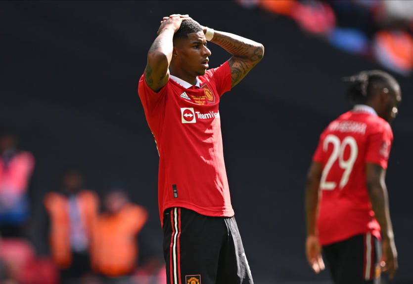 "Ідея для підпису": Решфорд зганьбився з прощальним постом для Де Хеа