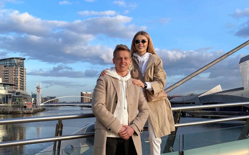 Олександр Зінченко та Влада Седан / instagram.com/zinchenko_96