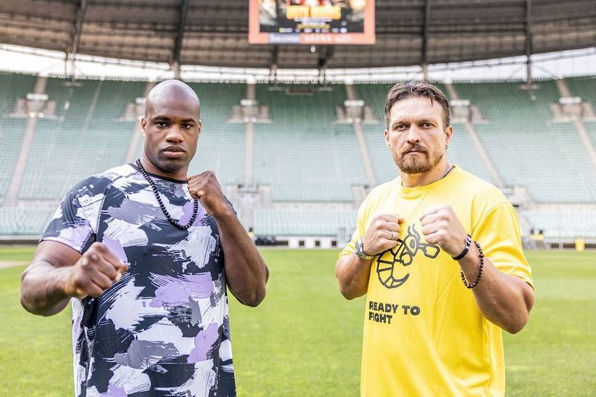 Даніель Дюбуа та Олександр Усик / K2 Promotions