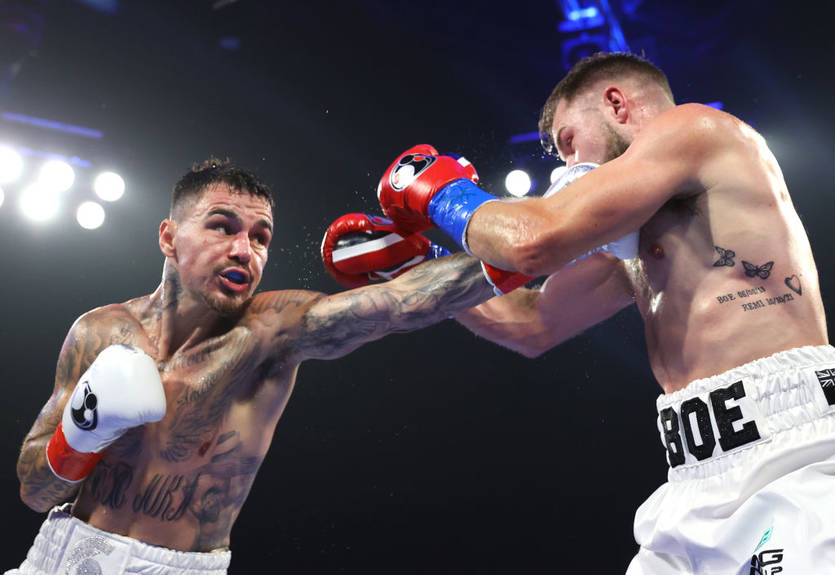 Камбосос - Хьюз: лучшие моменты боя