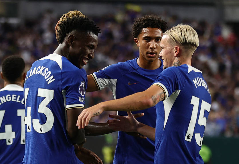 Челси - Брайтон 4:3 Дебютный гол Мудрика в видео лучших моментов товарищеского матча