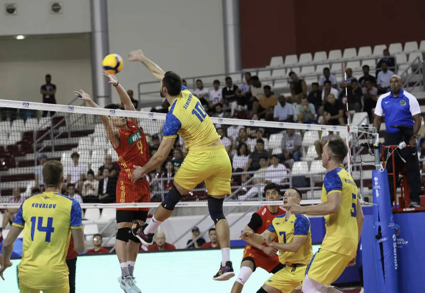 Збірна України з волейболу завдяки перемозі над Китаєм вийшла у півфінал Кубку претендентів