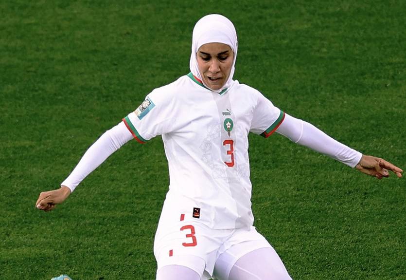 Футболистка сборной Марокко стала первой, кто сыграл на чемпионате мира в хиджабе