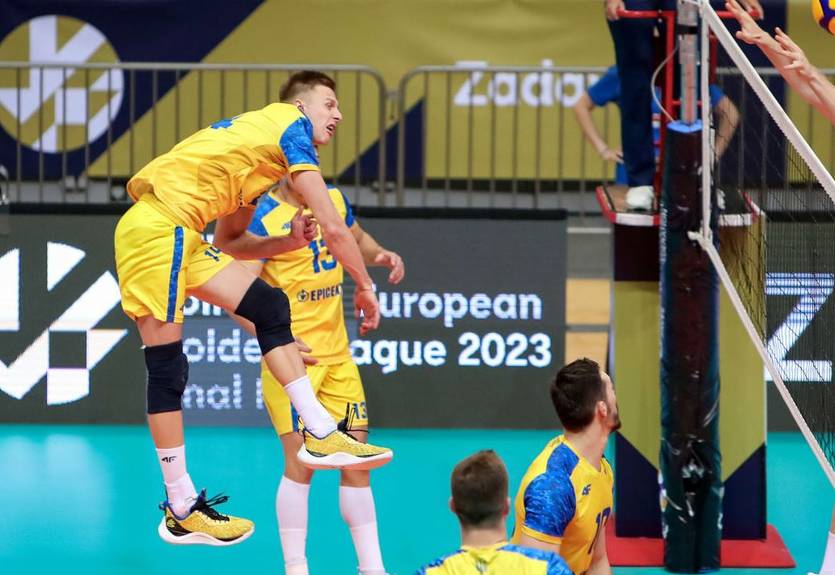 Мужская сборная Украины по волейболу стала призером Кубка претендентов