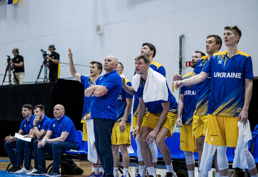 Сборная Украины по баскетболу обыграла Израиль в товарищеском матче