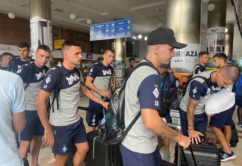 Динамо отправилось в Грецию на матч против Ариса