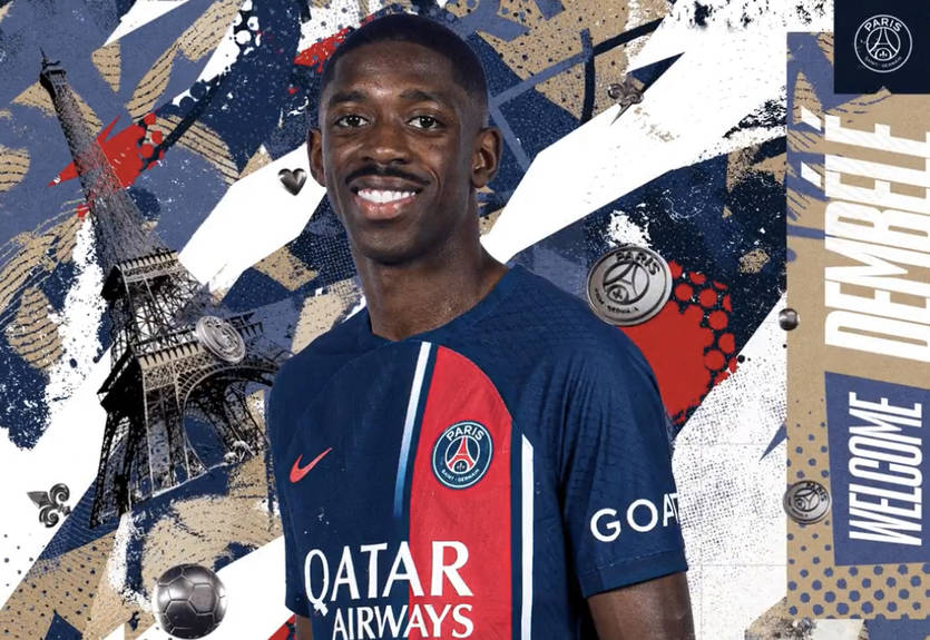 Дембеле прокомментировал свой переход в ПСЖ