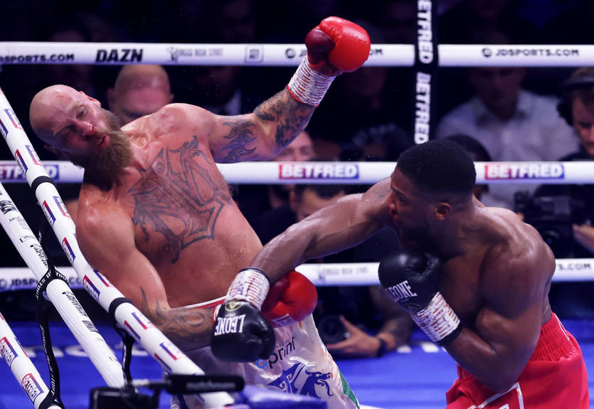 Глубокий нокаут: Джошуа одержал досрочную победу над Хелениусом