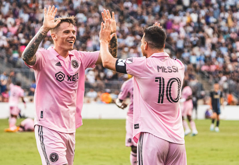 Интер Майами разгромил Филадельфию и вышел в финал Кубка лиг, Месси забил