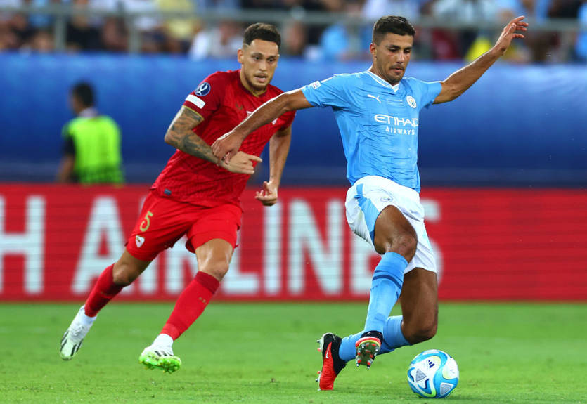 Манчестер Сити - Севилья: видео голов и обзор матча Суперкубка УЕФА