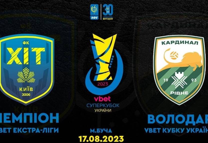 ХІТ - Кардинал Рівне: онлайн трансляція матчу за Суперкубок України