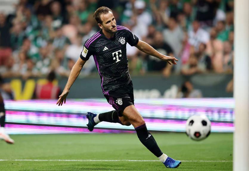 Кейн уперше забив за Баварію