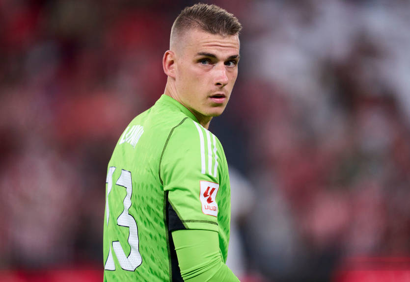 Лунін вдруге поспіль потрапив до стартового складу Реалу на матч Ла Ліги Лунін вдруге поспіль потрапив до стартового складу Реалу на матч Ла Ліги