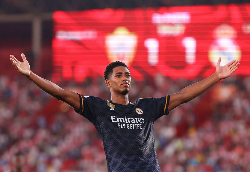 Дубль и ассист Беллингема позволили Реалу добыть волевую победу над Альмерией