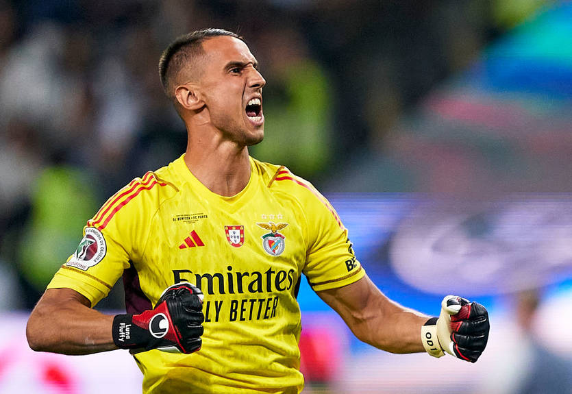 Манчестер Юнайтед может помочь Трубину, забрав вратаря Бенфики